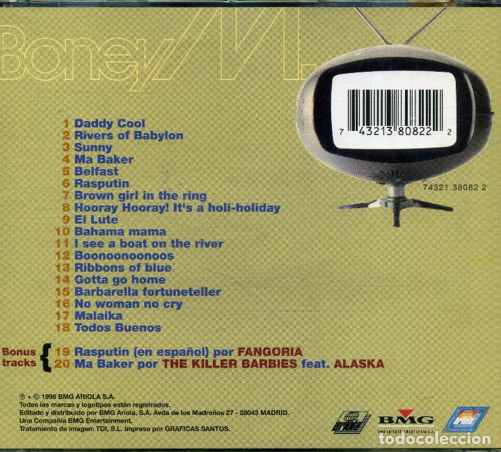 CDs de m&uacute;sica: BONEY M - BEST IN SPAIN - Foto 2