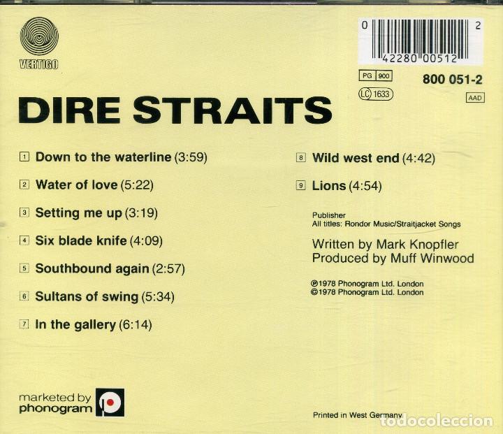 CDs de m&uacute;sica: DIRE STRAITS - Foto 2