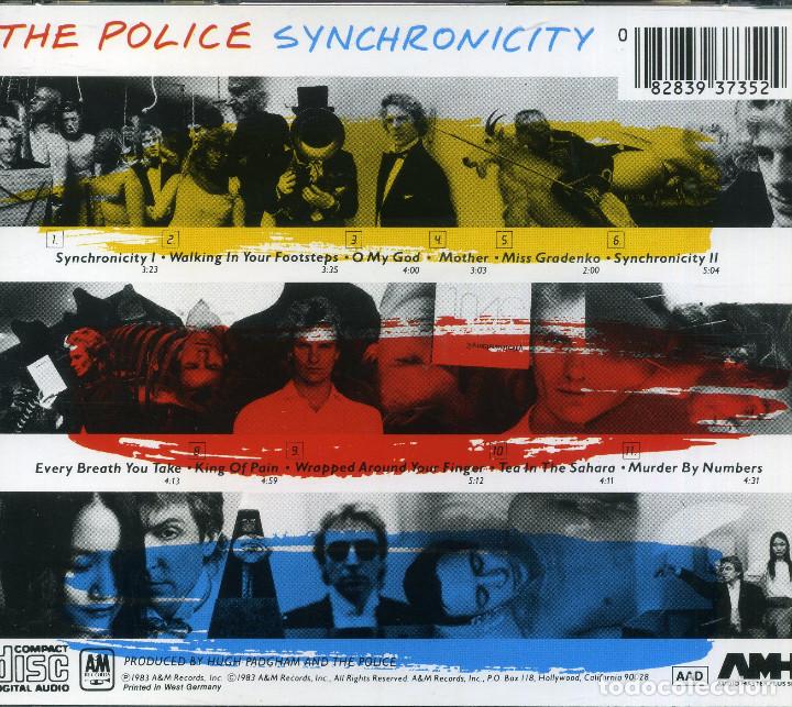 CDs de m&uacute;sica: THE POLICE - SYNCHRONICITY - Foto 2