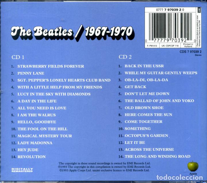 CDs de m&uacute;sica: THE BEATLES 1967-1970 - Foto 2