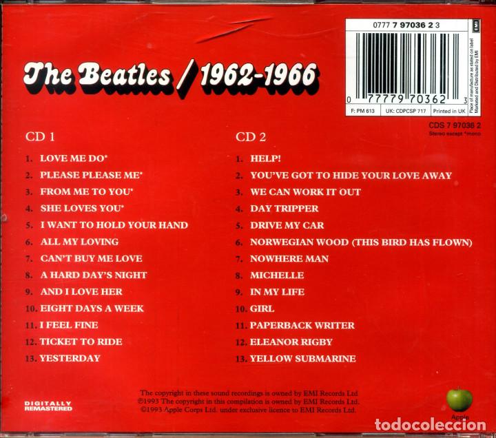 CDs de m&uacute;sica: THE BEATLES 1962-1966 - Foto 2