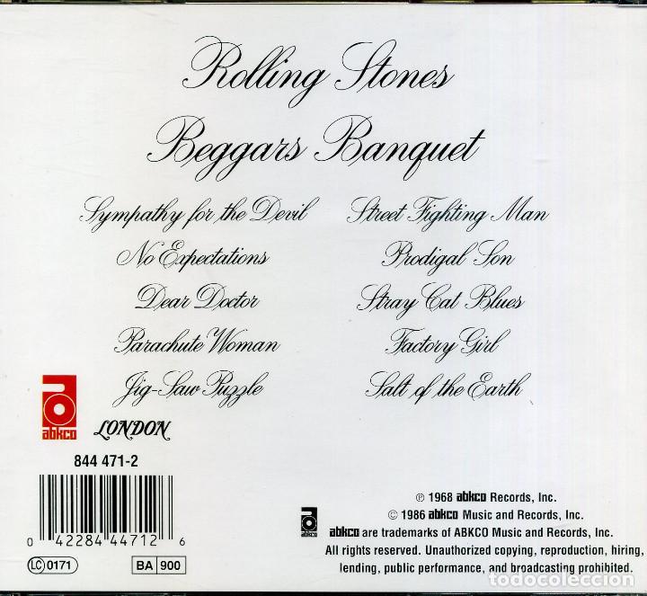 CDs de m&uacute;sica: THE ROLLING STONES - BEGGARDS BANQUET - Foto 2