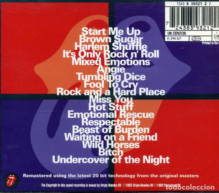 CDs de m&uacute;sica: THE ROLLING STONES - JUMP BACK - Foto 2