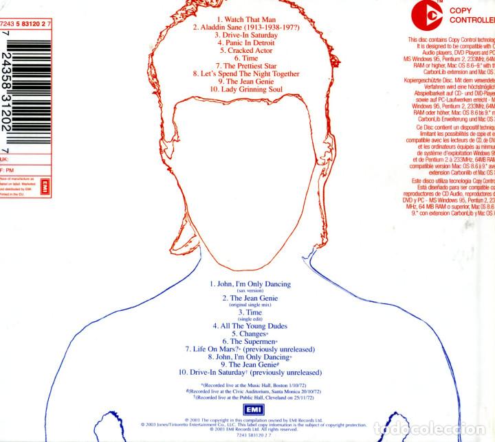 CDs de m&uacute;sica: DAVID BOWIE - ALADDIN SANE - Foto 2