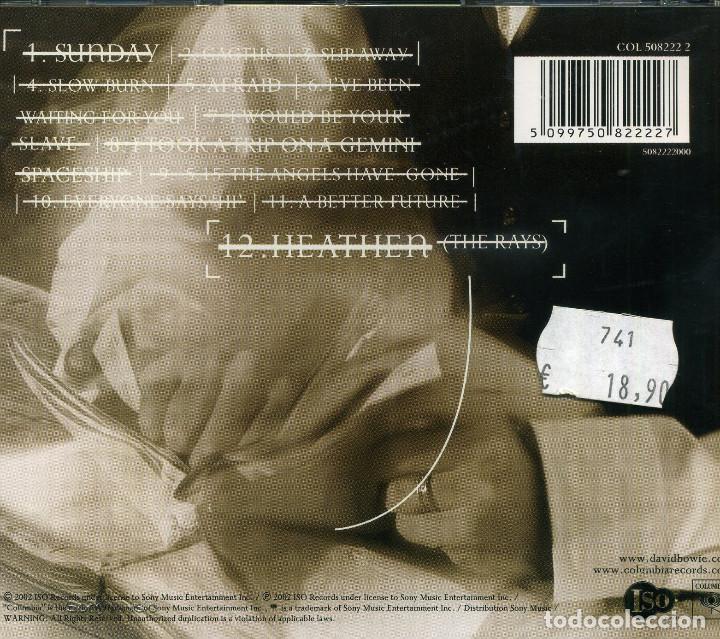 CDs de m&uacute;sica: DAVID BOWIE - HEATHEN - Foto 2
