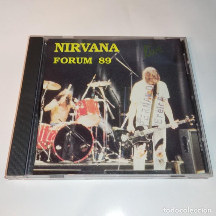 CDs de M&uacute;sica: 0322- NIRVANA FORUM 89 1992 CD /DISCO ESTADO BUENO