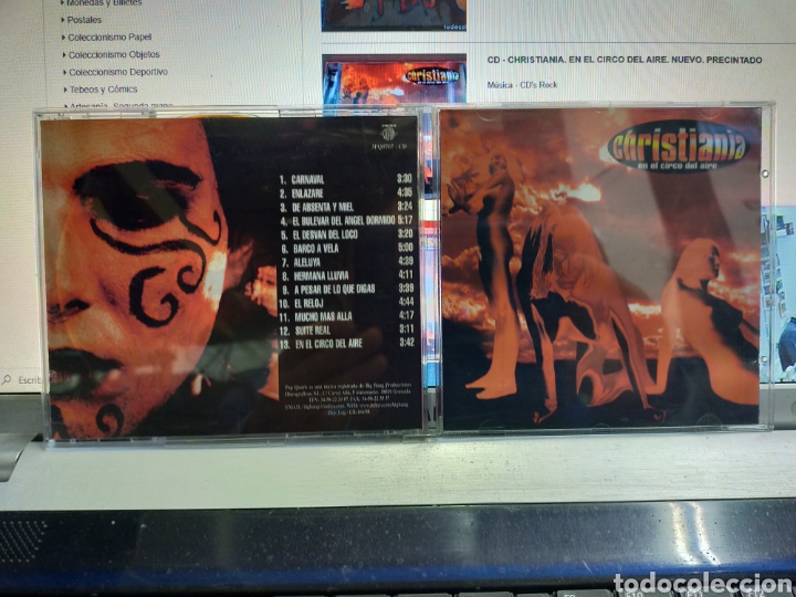 CDs de m&uacute;sica: Christiania CD en el circo del aire 1998 - Foto 1