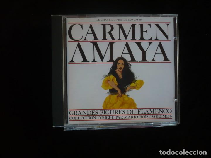 CDs de M&uacute;sica: carmen amaya - grandes figures du flamenco - cd como nuevo solo desprecintado