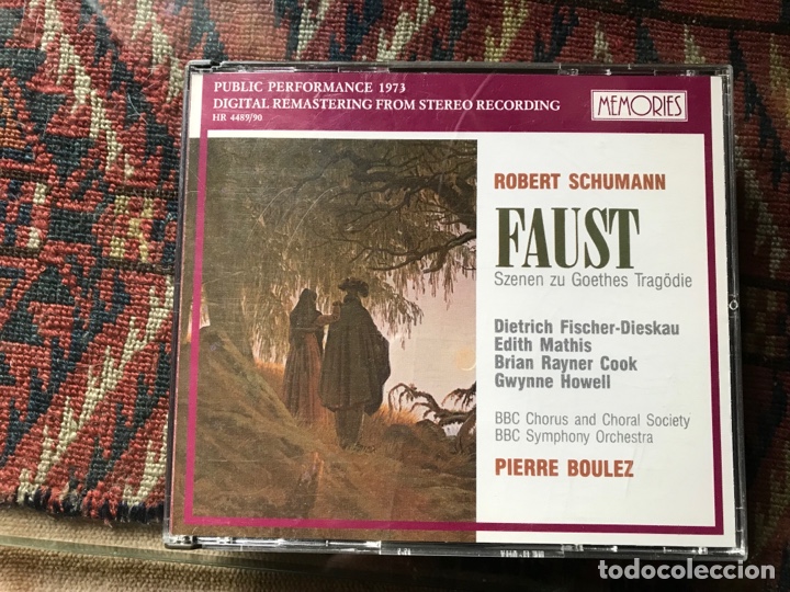 CDs de m&uacute;sica: Robert Schumann . Faust. Pierre Boulez. BBC Symphony Orchestra - Foto 1