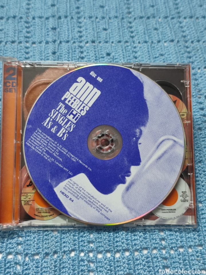 CDs de m&uacute;sica: Ann Peebles 2 CD The singles As & Bs - Foto 3