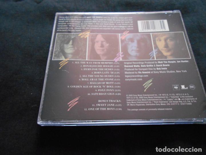 CDs de m&uacute;sica: MOTT THE HOOPLE // GREATEST HITS - Foto 2