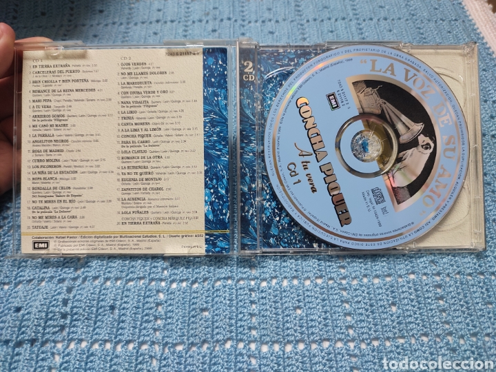 CDs de m&uacute;sica: Concha Piquer A tu vera 2 CD - Foto 3
