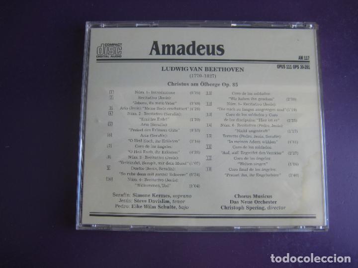 CDs de m&uacute;sica: Beethoven &ndash; Cristo En El Monte De Los Olivos - CD AMADEUS - SPERING - Foto 2