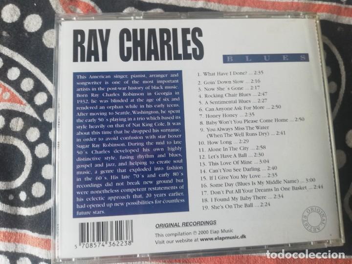 CDs de m&uacute;sica: CD Ray Charles &ndash; Blues. Elap &ndash; 50172232 2000 - Foto 2