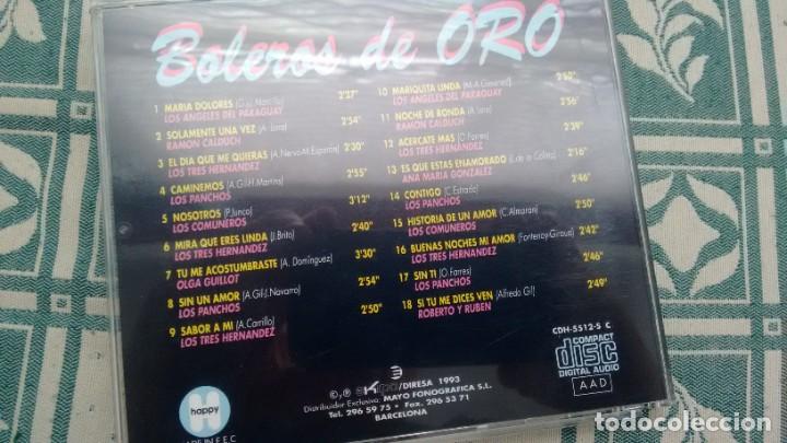 CDs de m&uacute;sica: CD-ALBUM BOLEROS DE ORO - Foto 2