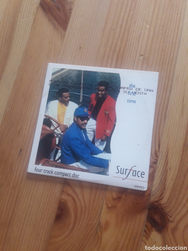 CDs de m&uacute;sica: Surface The first time CD Promocional 4 canciones CBS - Foto 1