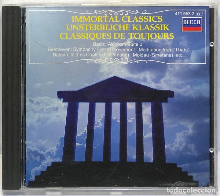 CDs de m&uacute;sica: Various ● Immortal Classics ● CD, Compilation, Stereo DECCA - Foto 1