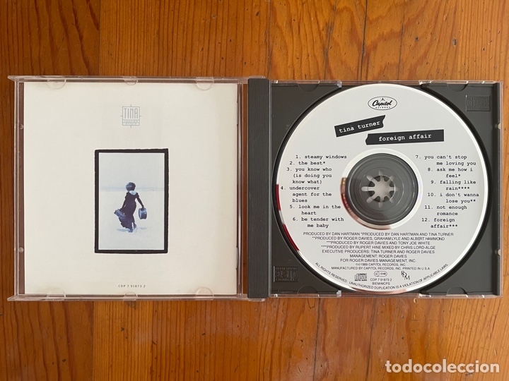 CDs de m&uacute;sica: Tina Turner - Foreign Affair - Foto 2
