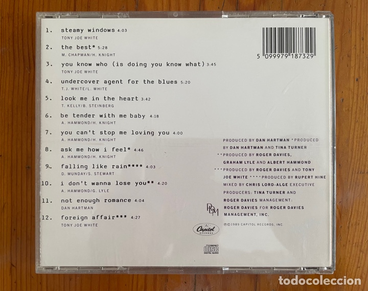 CDs de m&uacute;sica: Tina Turner - Foreign Affair - Foto 3