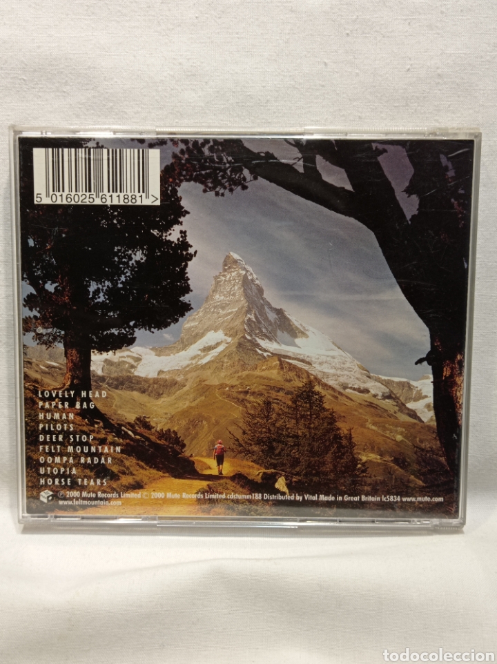 CDs de m&uacute;sica: CD GOLDFRAPP FELT MOUNTAIN BUEN ESTADO - Foto 2