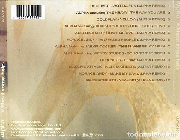 CDs de m&uacute;sica: Alpha - Without some help - Foto 2