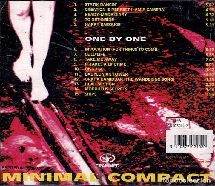 CDs de m&uacute;sica: Minimal Compact - One + One By One. CD - Foto 2