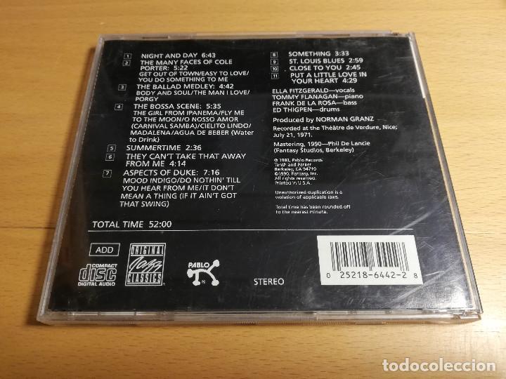 CDs de m&uacute;sica: ELLA FITZGERALD. ELLA &Agrave; NICE (CD) - Foto 3