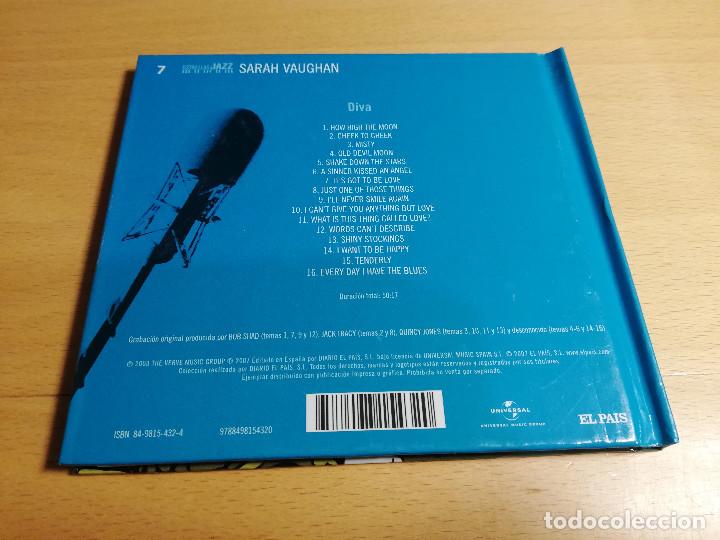 CDs de m&uacute;sica: SARAH VAUGHAN. DIVA (CD) - Foto 8