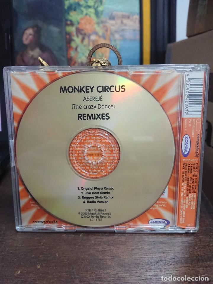 CDs de m&uacute;sica: MONKEY CIRCUS - LA BAMBA - ASEREJE - THE CRAZY DANCE - Foto 2