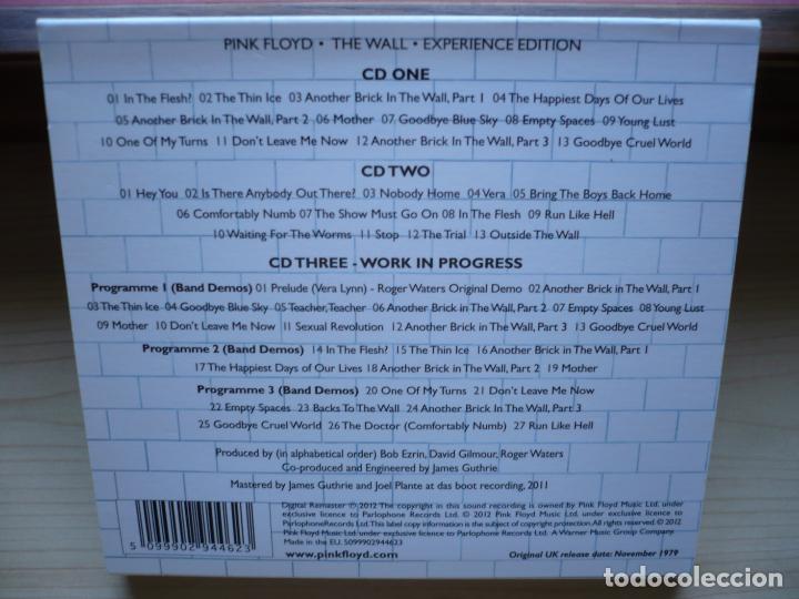 CDs de m&uacute;sica: The Wall. Pink Floyd. 2 CD&acute;s. - Foto 7