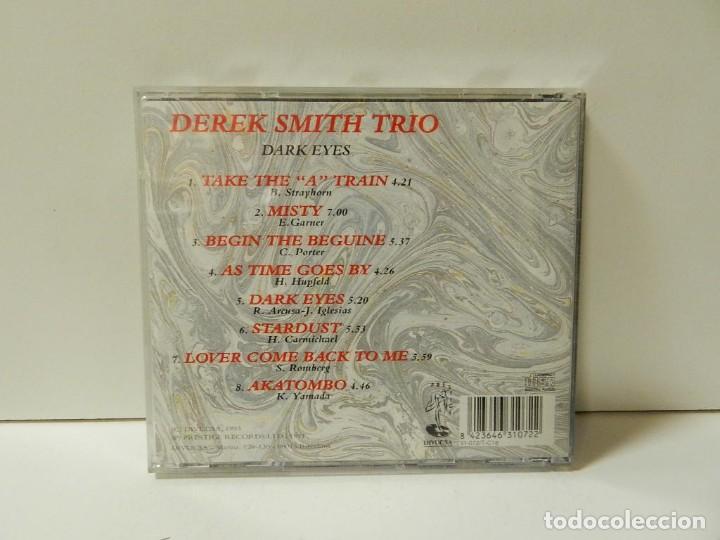CDs de m&uacute;sica: DISCO CD. Derek Smith Trio &ndash; Dark Eyes. COMPACT DISC. - Foto 2
