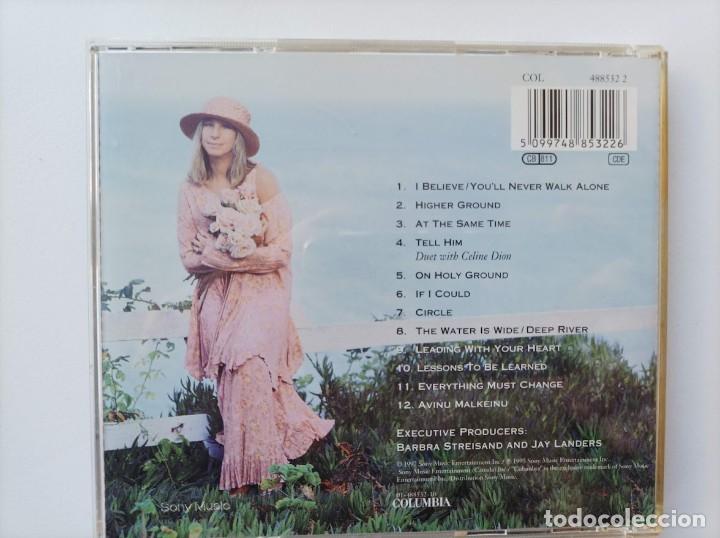 CDs de m&uacute;sica: cd higher ground, barbra streisand - Foto 2