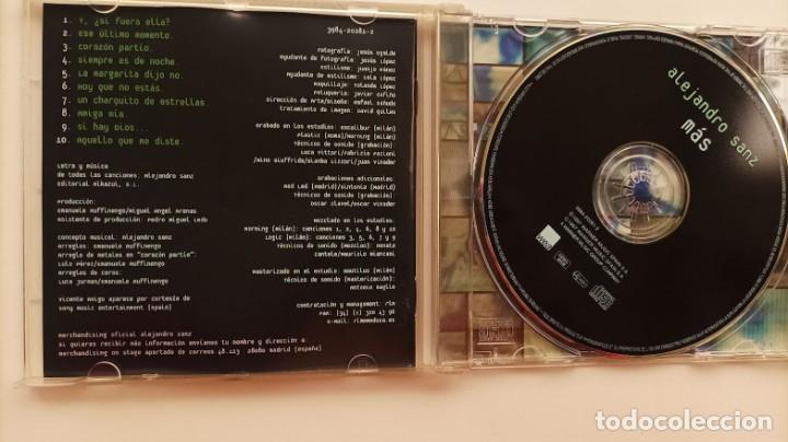 CDs de m&uacute;sica: alejandro sanz, cd M&aacute;s - Foto 3