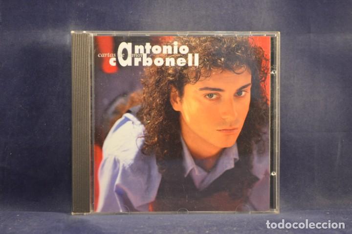 CDs de m&uacute;sica: ANTONIO CARBONELL - CARTAS DE AMOR - CD - Foto 1