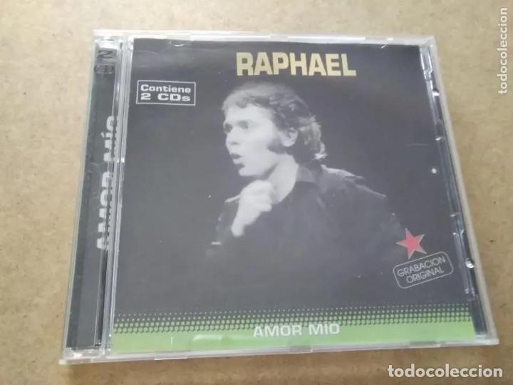 CDs de m&uacute;sica: CD DOBLE RAPHAEL AMOR MIO - Foto 1