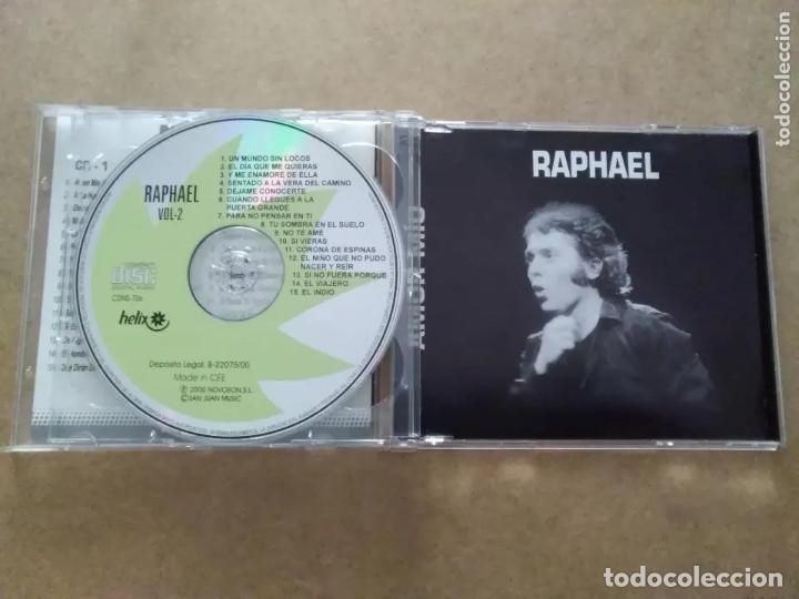 CDs de m&uacute;sica: CD DOBLE RAPHAEL AMOR MIO - Foto 3