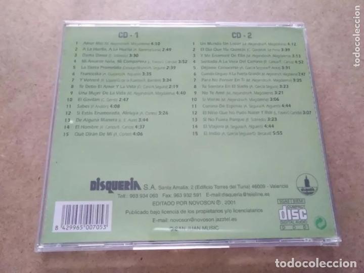CDs de m&uacute;sica: CD DOBLE RAPHAEL AMOR MIO - Foto 4