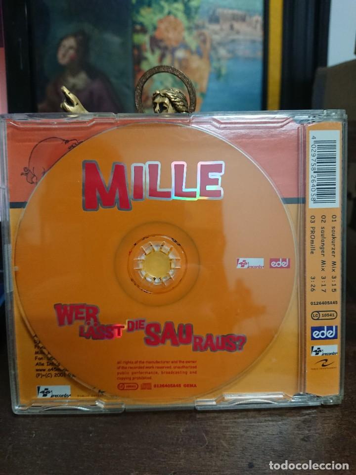 CDs de m&uacute;sica: MILLE - WER LASS DIE SAU RAUS? - Foto 2