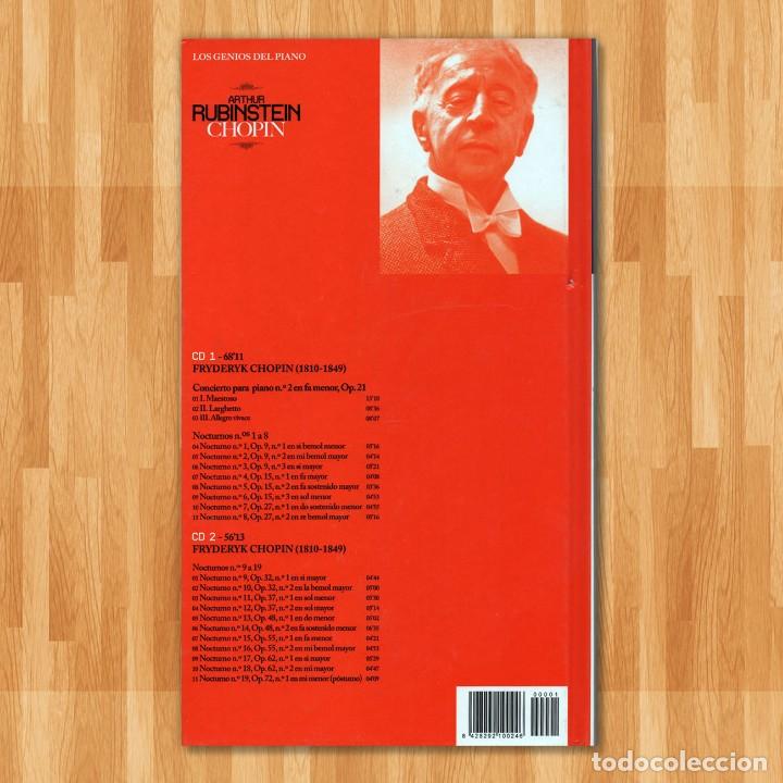 CDs de m&uacute;sica: ARTHUR RUBINSTEIN CHOPIN 2 CD - Foto 2