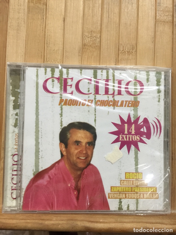 CDs de m&uacute;sica: Cecilio 14 Exitos CD - Precintado - - Foto 1