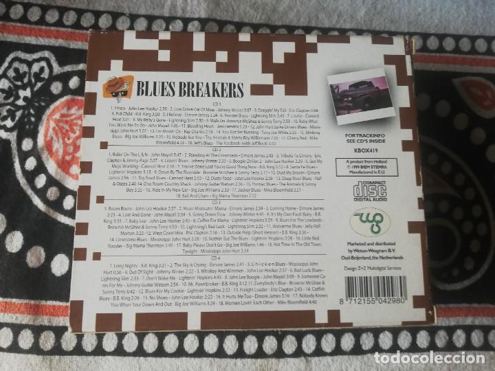 CDs de m&uacute;sica: CD Various &ndash; Blues Breakers. Weton-Wesgram &ndash; KBOX419 4 x CD, Compilation 1998 - Foto 3