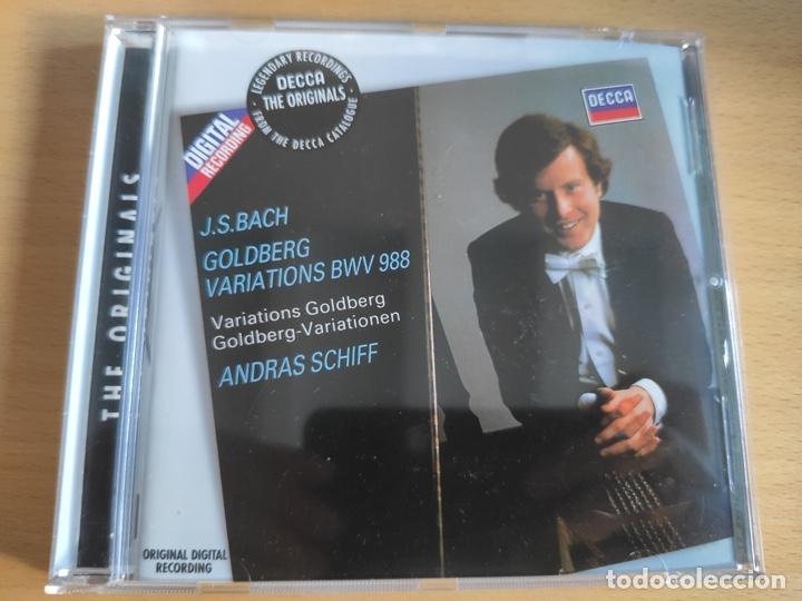 CDs de m&uacute;sica: ANDRAS SCHIFF Goldberg Variations BACH - Foto 1