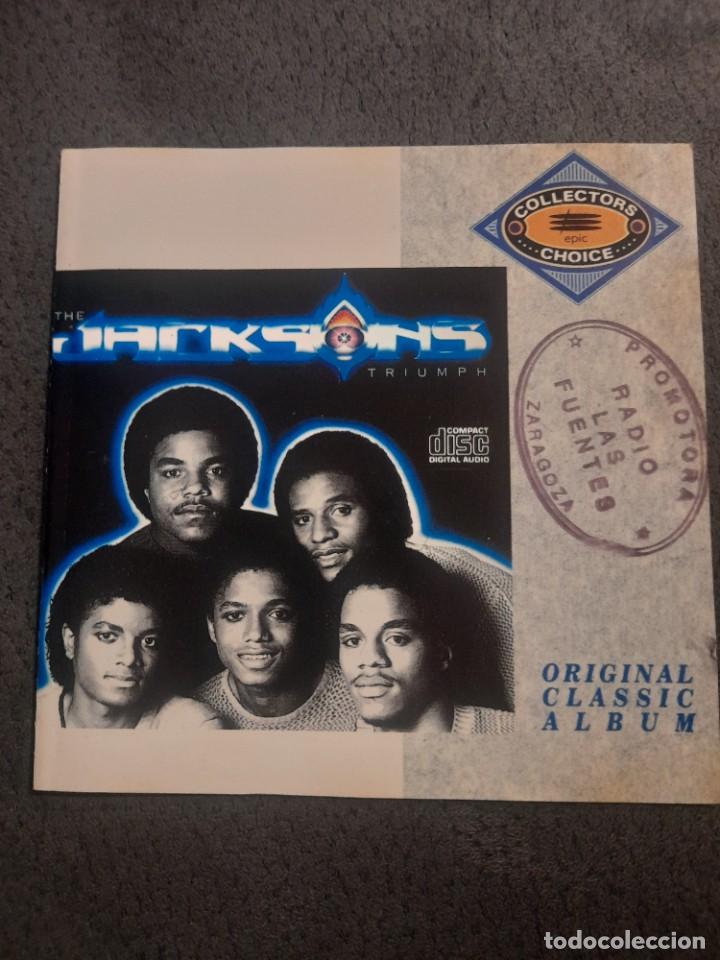 CDs de m&uacute;sica: CD THE JACKSONS TRIUMPH MICHAEL JACKSON - Foto 1