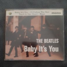CDs de Música: CD SINGLE BEATLES BABY IT'S YOU. BOYS. DEVIL IN HER HEART. I'LL FOLOW THE SUN. Lote 324970303