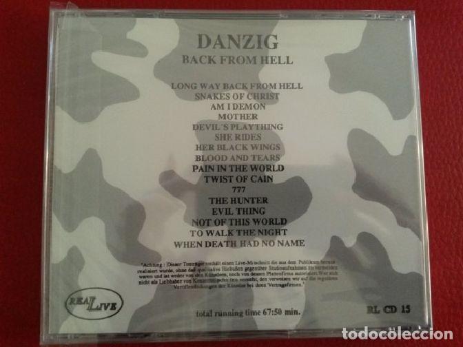 CDs de m&uacute;sica: Cd Nuevo Danzig Back From Hell (ENV&Iacute;O DESDE M&Eacute;XICO PREGUNTA POR EDICIONES MEX) - Foto 2