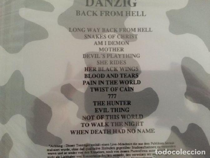 CDs de m&uacute;sica: Cd Nuevo Danzig Back From Hell (ENV&Iacute;O DESDE M&Eacute;XICO PREGUNTA POR EDICIONES MEX) - Foto 3