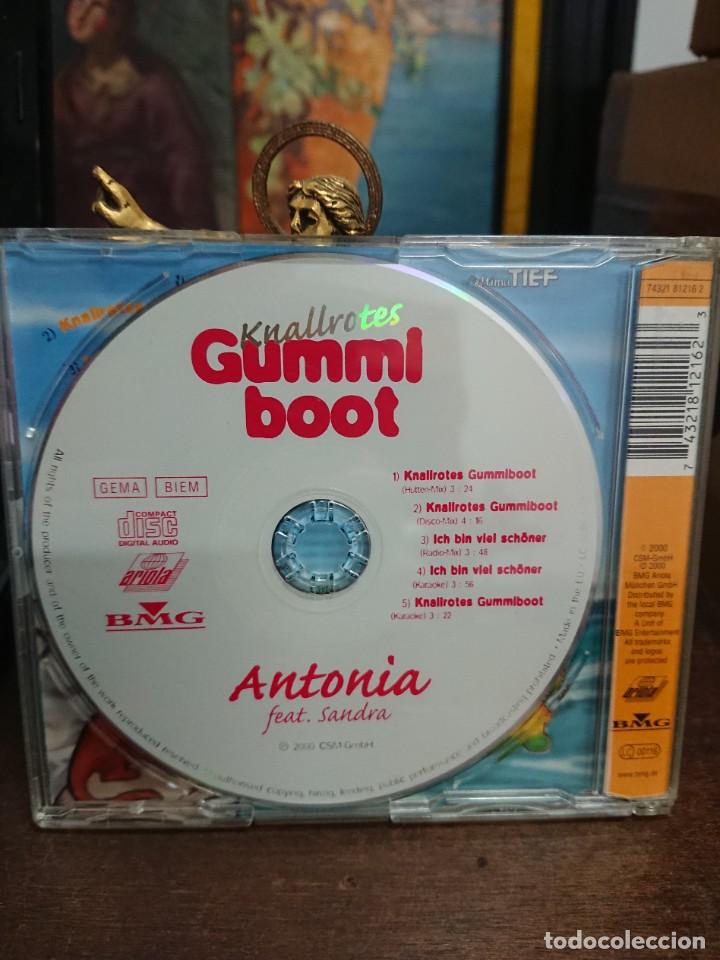 CDs de m&uacute;sica: ANTONIA FEAT. SANDRA - KNALLROTES - GUMMI BOOT - Foto 2