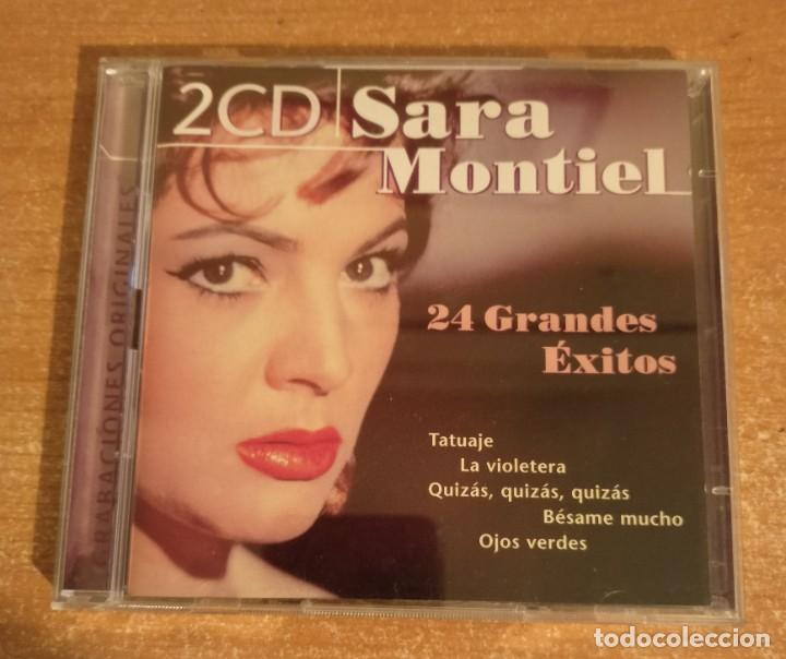 CDs de m&uacute;sica: Sara Montiel. 24 Grandes &Eacute;xitos - 2CD - Foto 1