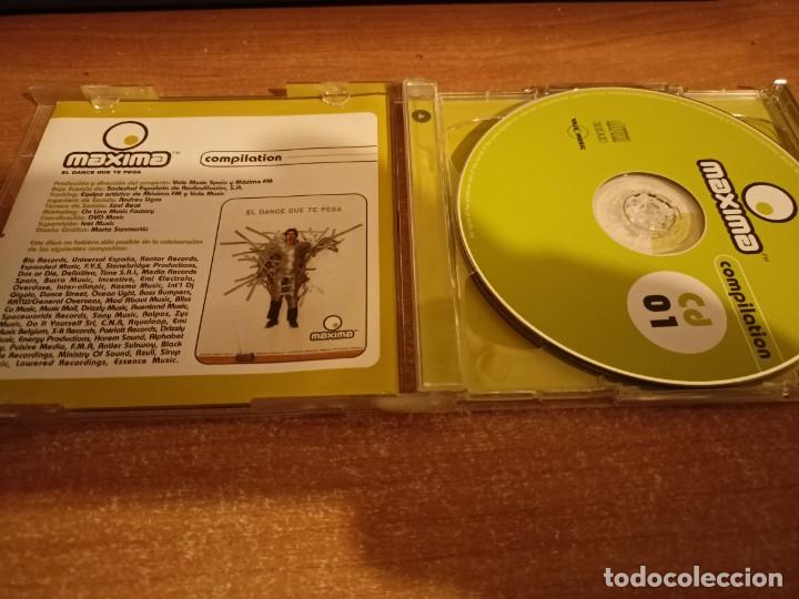 CDs de m&uacute;sica: Maxima FM el dance que te pega. Compilation - Parte 1 - 2 CDs - Foto 3