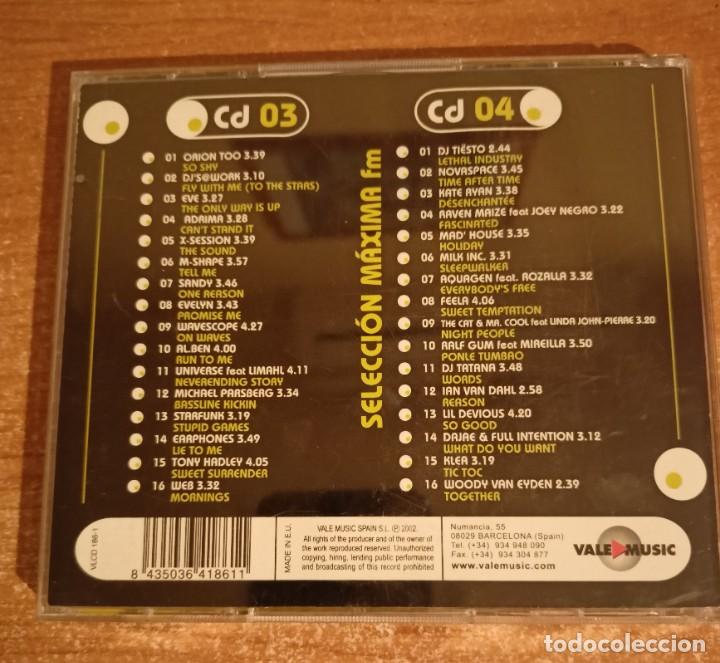 CDs de m&uacute;sica: Maxima FM el dance que te pega. Compilation - Parte 2 - 2 CDs - Foto 2